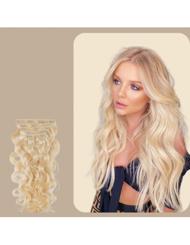 Extensions Clips gewellt Platinblond sélection de produits